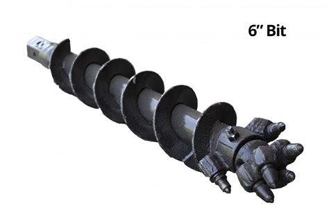 best skid steer auger for rock|heavy duty rock auger bit.